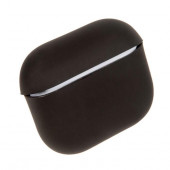 Чехол силиконовый для AirPods 3 (9), черный, A+ Чехол силиконовый для AirPods 3 (9), черный, A+