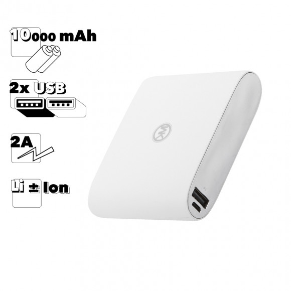 Внешний АКБ Power Bank WK MIKEY 10000 mAh WP-032 (белый)