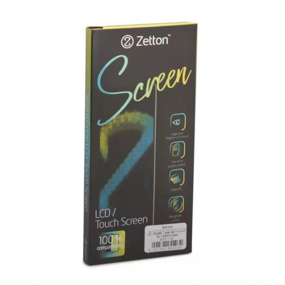 Модуль для Apple iPhone 6 Zetton (олеофобное покрытие), черный Модуль для Apple iPhone 6 Zetton (олеофобное покрытие), черный