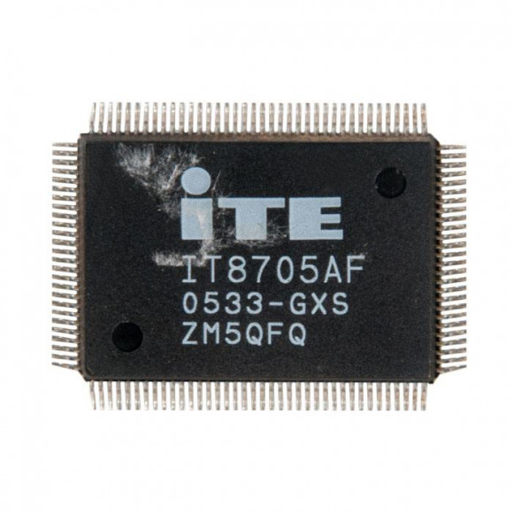 Мультиконтроллер ITE IT8705AF GXS PQFP128 с разбора