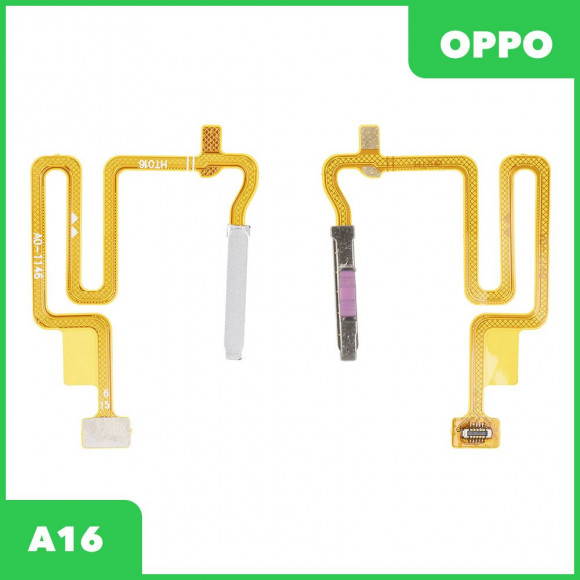 Сканер отпечатка пальца для OPPO A16 (CPH2269) сканер отпечатка пальца (кнопка включения) (серебристый)