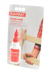 Супер-клей "Контакт", 20г Супер-клей "Контакт", 20г