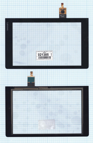 Сенсорное стекло (тачскрин) для Lenovo Yoga Tablet 8 3 YT3-850F, черное