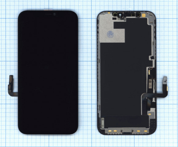 Дисплей (модуль) для Apple iPhone 12, iPhone 12 Pro в сборе с тачскрином (OLED) Дисплей (модуль) для Apple iPhone 12, iPhone 12 Pro в сборе с тачскрином (OLED)