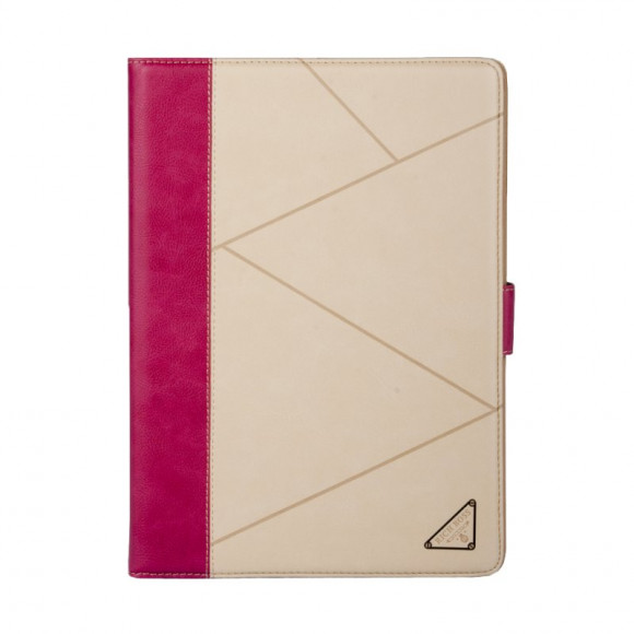Чехол-книжка для Apple iPad Air (A1474, A1475, A1476) "RICH BOSS" Executive Case (бежевый/розовый коробка)