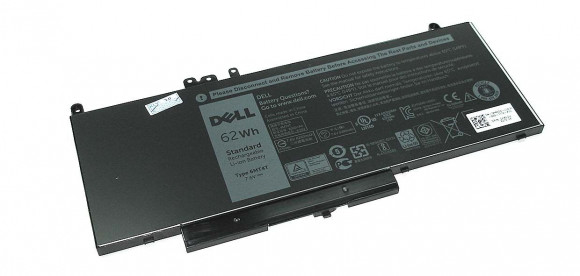 Аккумулятор (батарея) 6MT4T для ноутбука Dell Latitude E5470, E5570, 7.6B, 62Втч, 8150мАч (оригинал)