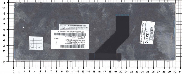 Клавиатура для ноутбука Asus K45D, черная