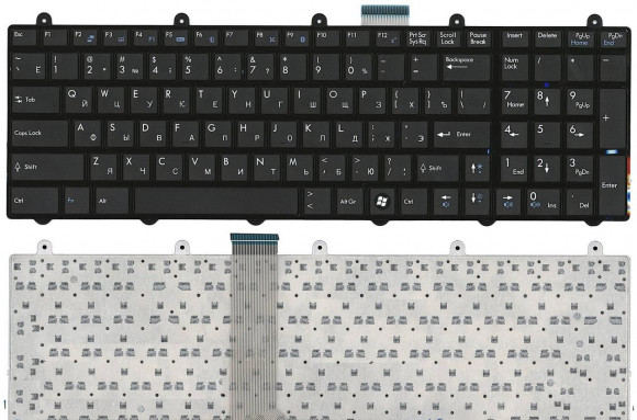 Клавиатура MSI GT60 RU, с ушами