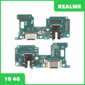 Системный разъем (разъем зарядки) для Realme 10 4G (RMX3630), микрофон Системный разъем (разъем зарядки) для Realme 10 4G (RMX3630), микрофон