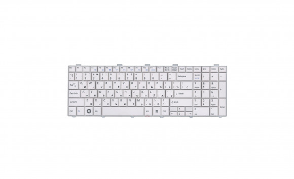 Клавиатура для ноутбука Fujitsu A531 A530 AH531 AH530 БЕЛАЯ РУССКАЯ РАСКЛАДКА