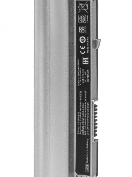 Аккумулятор (батарея) для ноутбука HP Pavilion 14-n000, 15-n000 (LA04) 2600мАч, 14.4В OEM серебристая Аккумулятор (батарея) для ноутбука HP Pavilion 14-n000, 15-n000 (LA04) 2600мАч, 14.4В OEM серебристая