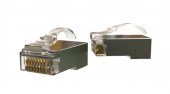 PLEZ-8P8C-UA-C6-SH-100 Разъем легкой оконцовки RJ-45 (8P8C) под витую пару, язычек Arch, категория 6 (50 µ';/ 50 микродюймов), экранированный, универс PLEZ-8P8C-UA-C6-SH-100 Разъем легкой оконцовки RJ-45 (8P8C) под витую пару, язычек Arch, категория 6 (50 µ';/ 50 микродюймов), экранированный, универс