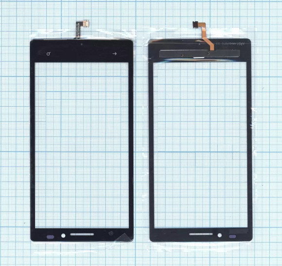 Сенсорное стекло (тачскрин) для Nokia Lumia 930, черный