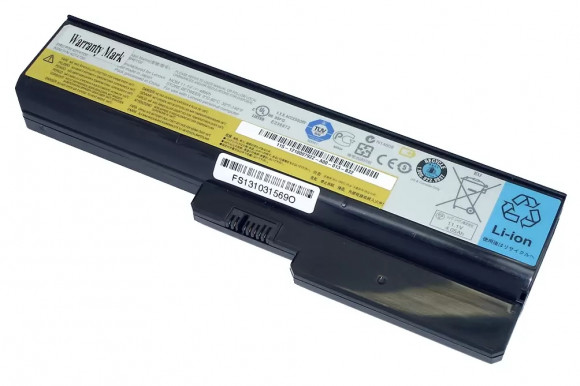 Аккумулятор (батарея) для ноутбука Lenovo IdeaPad G430, G450 (L08S6Y02) 11.1В, 4320мАч (оригинал)