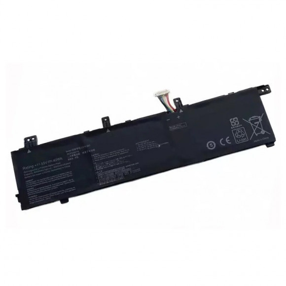 Аккумулятор для Asus (C31N1843) VivoBook S14 S432, S15 S532, 42Wh, 3640mAh, 11.55V, (оригиинал)