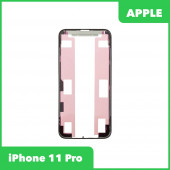 Рамка дисплея (средняя часть) для Apple iPhone 11 Pro, черная (оригинал) Рамка дисплея (средняя часть) для Apple iPhone 11 Pro, черная (оригинал)