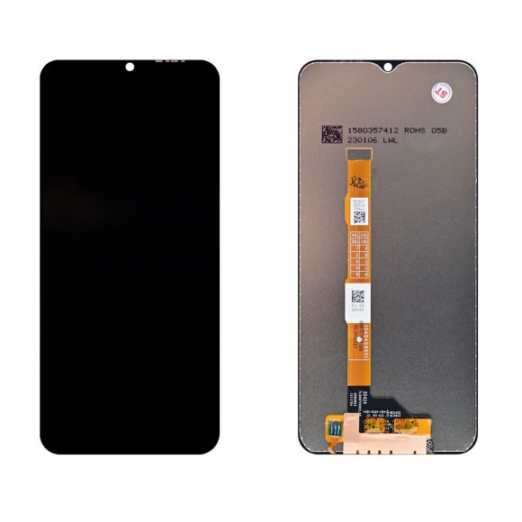 Дисплей Vivo Y31 2021 (V2036)+тачскрин (черный)