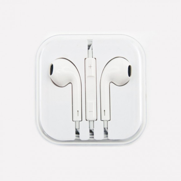 Гарнитура для Apple iPhone/iPod и совместимые (белая/коробка)