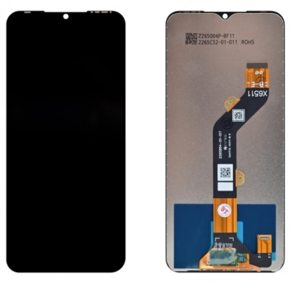 Дисплей Infinix Smart 6 HD (X6512)+тачскрин (черный)
