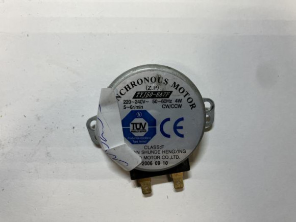 Двигатель вращения тарелки TYJ50-8A7F от Whirlpool jt359/wh 4W С разбора