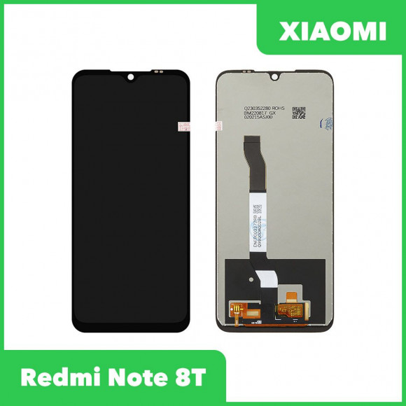 LCD дисплей для Xiaomi Redmi Note 8T в сборе с тачскрином (черный) Premium Quality