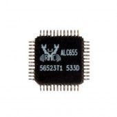 Аудиочип ALC655 QFP-48 с разбора Аудиочип ALC655 QFP-48 с разбора