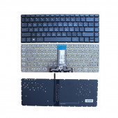 Клавиатура для ноутбука HP Pavilion 14-ab, черная, без рамки, с подсветкой