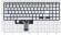 Клавиатура для ноутбука Asus Vivobook X521 серебристая