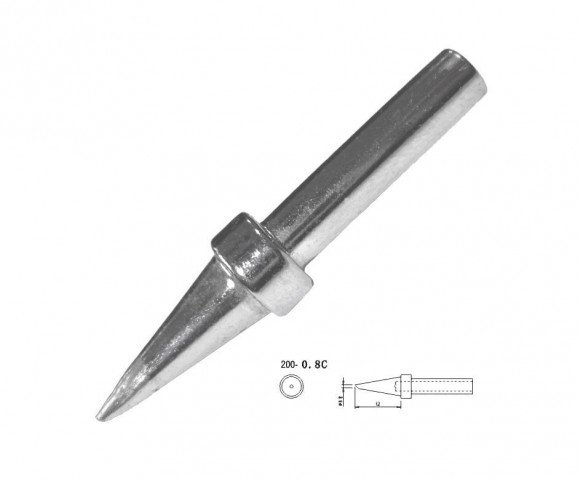 Жало для паяльника Quick QK200-T-0, 8C