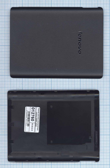 Задняя крышка аккумулятора для планшета Lenovo IdeaTab (A3000), серая