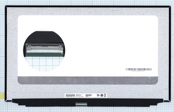 Матрица (экран) для ноутбука B173ZAN03.3, 17.3", 3840x2160, 40 pin, LED, Slim, матовая Матрица (экран) для ноутбука B173ZAN03.3, 17.3", 3840x2160, 40 pin, LED, Slim, матовая