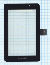 Сенсорное стекло (тачскрин) для Lenovo v2007, черное Сенсорное стекло (тачскрин) для Lenovo v2007, черное