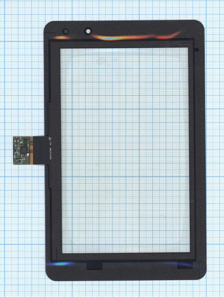 Сенсорное стекло (тачскрин) для Lenovo v2007, черное Сенсорное стекло (тачскрин) для Lenovo v2007, черное