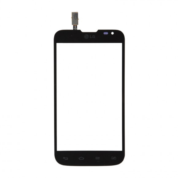 Сенсорное стекло (тачскрин) для LG L70 D325, черный