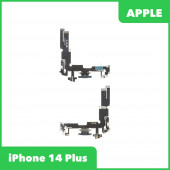 Системный разъем (разъем зарядки) для iPhone 14 Plus, микрофон (черный) Системный разъем (разъем зарядки) для iPhone 14 Plus, микрофон (черный)