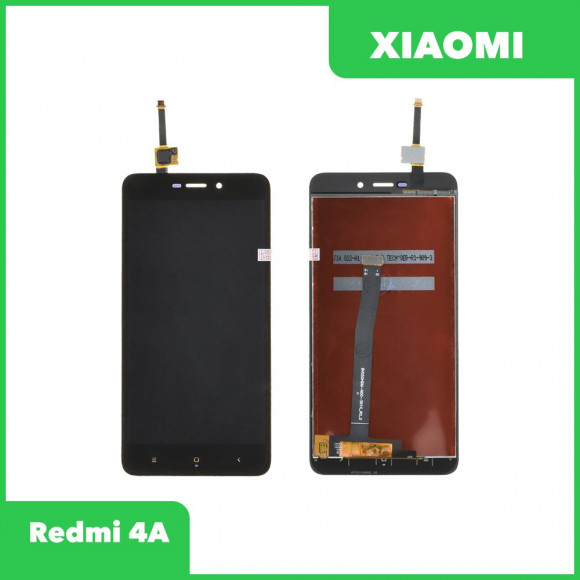 LCD дисплей для Xiaomi Redmi 4A в сборе с тачскрином (черный)