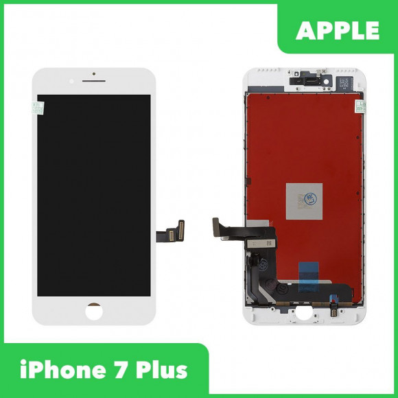 LCD дисплей для Apple iPhone 7 Plus в сборе с тачскрином TF, белый (AAA)