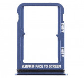 Держатель (лоток) SIM-карты для Xiaomi Mi 8, синий