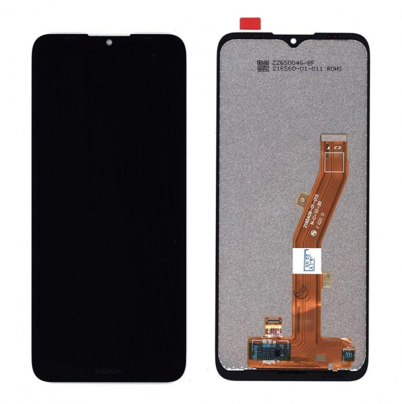 Модуль (матрица + тачскрин) для Nokia C20, черный