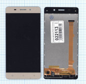 Модуль (матрица + тачскрин) для Highscreen Power Ice, золотой Модуль (матрица + тачскрин) для Highscreen Power Ice, золотой