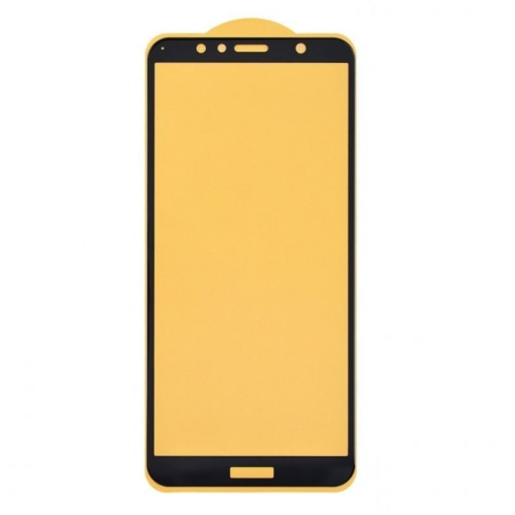 Защитное стекло 6D для Huawei Honor 7A Pro, Honor 7C, Y6 2018, Y6 Prime 2018, черный (Vixion) (тех. пак.)