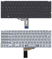 Клавиатура для ноутбука Asus Pro P3540, X545 черная с подсветкой