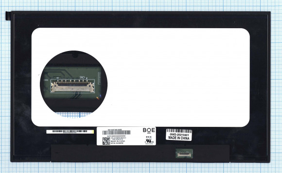 Матрица NV156FHM-N6B 15.6", 1920x1080 (Full HD), LED, 30 pin, UltraSlim, 60Гц, матовая, ADS, без креплений