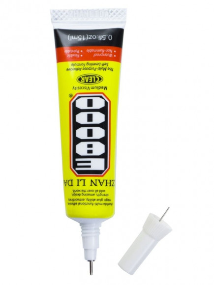 Клей герметик для проклейки тачскринов Zhanlida E-8000, прозрачный, 15мл Клей герметик для проклейки тачскринов Zhanlida E-8000, прозрачный, 15мл