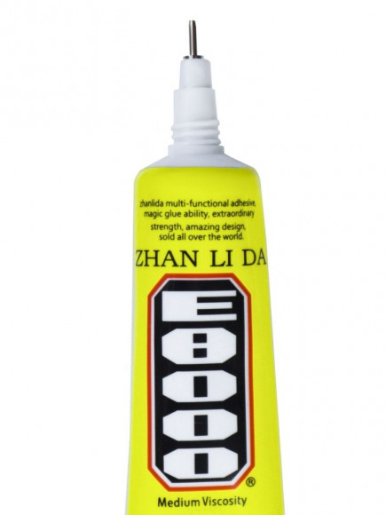 Клей герметик для проклейки тачскринов Zhanlida E-8000, прозрачный, 15мл Клей герметик для проклейки тачскринов Zhanlida E-8000, прозрачный, 15мл