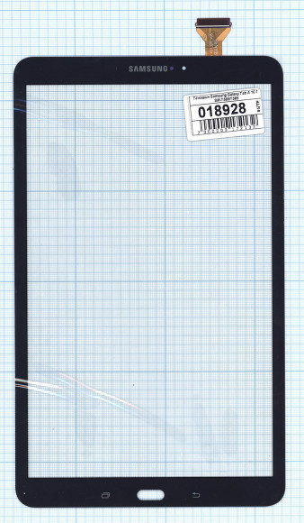 Сенсорное стекло (тачскрин) для Samsung Galaxy Tab A 10.1 SM-T580/T585/T587, черное