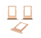 Держатель (лоток) SIM-карты для Apple IPhone 8, розовое золото Держатель (лоток) SIM-карты для Apple IPhone 8, розовое золото
