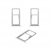 Держатель (лоток) SIM-карты для Huawei P10 Plus, белый