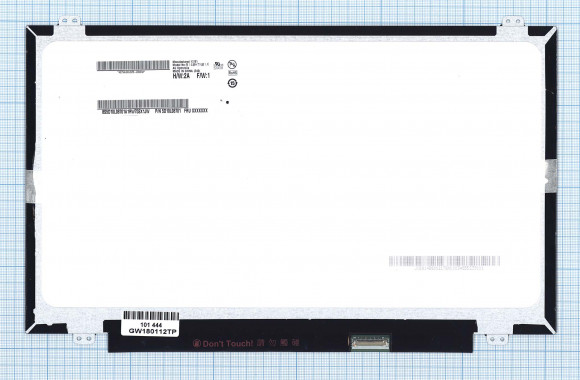 Матрица (экран) для ноутбука B140HTN01.E, 14", 1920x1080, 30 pin, LED, матовая Матрица (экран) для ноутбука B140HTN01.E, 14", 1920x1080, 30 pin, LED, матовая