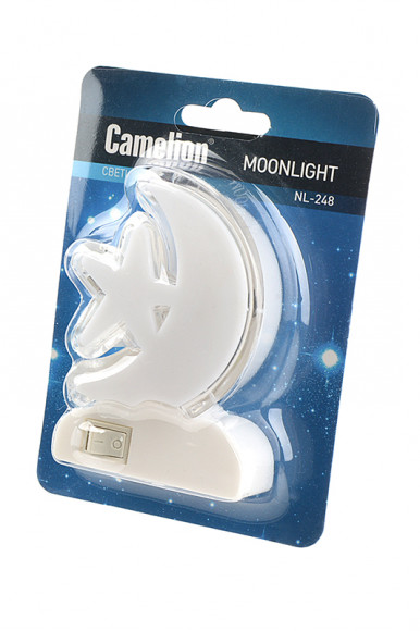 Ночник Camelion NL-248 с выключателем, LED BL1